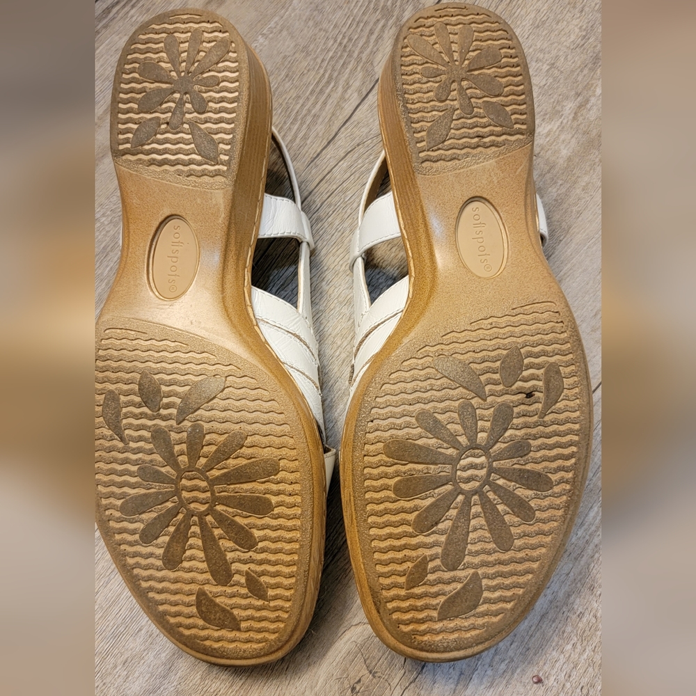 Softspots Honora white 7.5 M shoe - Picture 6 of 6
